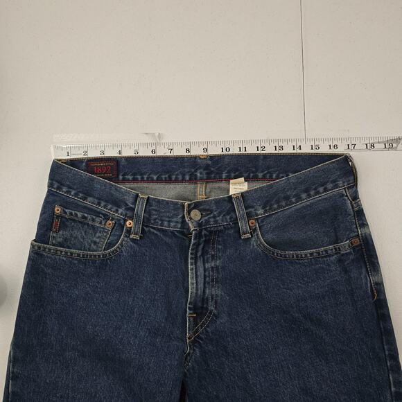 VTG Abercrombie bootcut jeans mens blue 32x30 denim Made USA 5849 - Picture 4 of 12